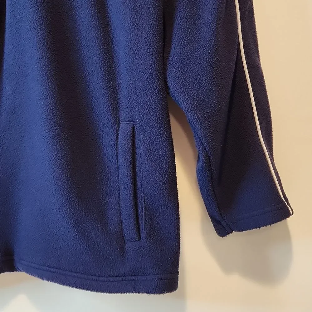 Official NFL Team Apparel Denver Broncos 1/4 Zip Fleece Youth Size 14/16 EUC